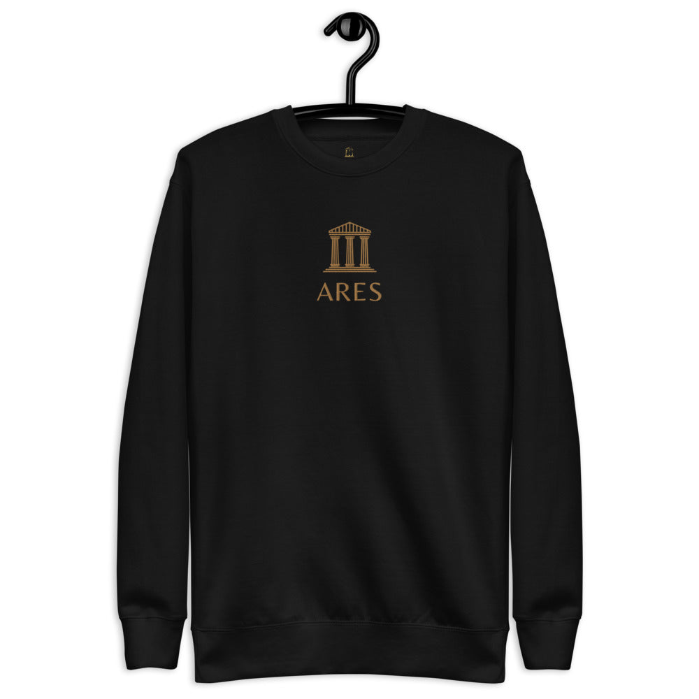 ARIES Press Gothic Sweatshirt ALABASTER - RESERVOIR STORE